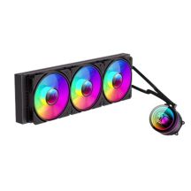 GameMax ICEBURG 360 INFINITY BK Computer-Kühlsystem Prozessor All-in-One Flüssigkeitskühler 12 cm Schwarz 1 Stück.