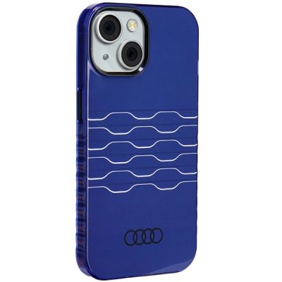 6. Audi IML MagSafe Hülle für iPhone 15 / 14 / 13 - blau