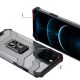 8. Crystal Ring Case robuste Kickstand TPU/PC Panzer Handyhülle Hard Case für iPhone 12 Pro Max rot