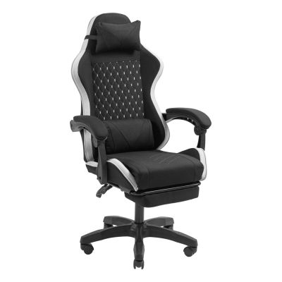 4. TACENS MARS MGC-X FABRIC Schwarz/Weiß - Gaming-Stuhl