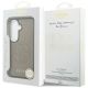 8. Guess MagSafe-Hülle mit perforiertem Logo für Samsung Galaxy S26 – Braun