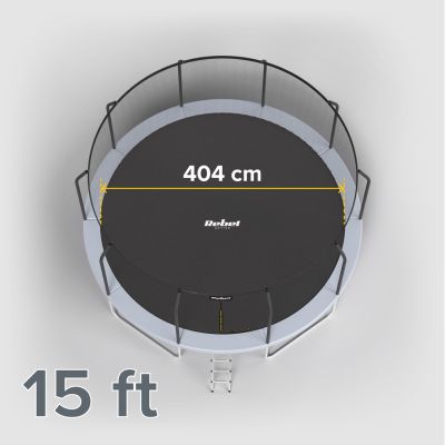 12. REBEL ACTIVE TRAMPOLINE PRO 15FT/457CM, NETZ, LEITER RBA-8005