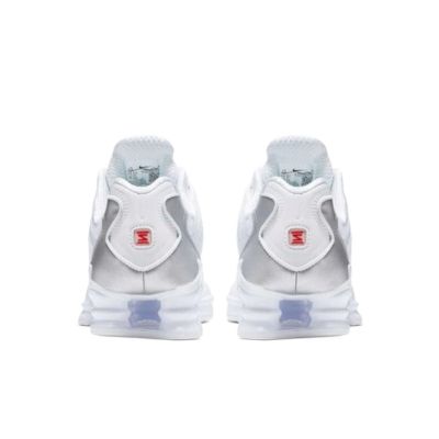 4. Nike SHOX TL Metallic Silver Herren-Sportschuhe Weiß - AV3595-100