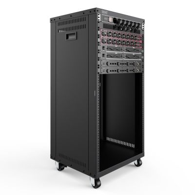 10. Digitus Universal-Geräteschrank, 19 Zoll mit Rollen, 21 HE