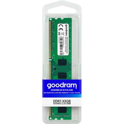 3. GoodRam GR1600D3V64L11S/4G Arbeitsspeicher (DDR3 DIMM; 1 x 4 GB; 1600 MHz; CL11)