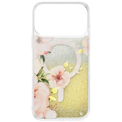 2. Uniq Coehl Fleurette Hülle für iPhone 17 Pro Max, magnetische Aufladung, mehrfarbig