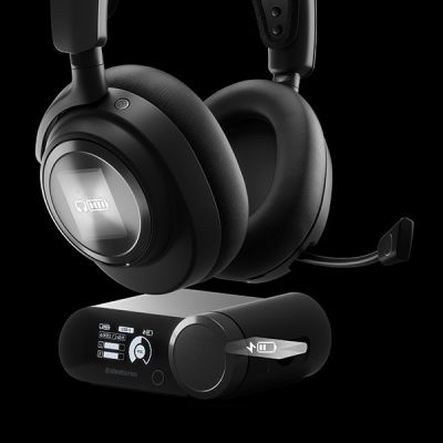 9. SteelSeries Gaming-Headset Arctis Nova Pro X Over-Ear mit Geräuschunterdrückung, kabellos