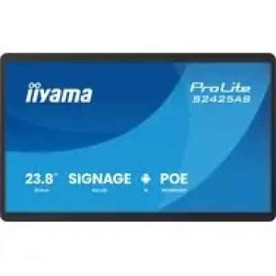 5. iiyama ProLite S2425AS-B1P Flachbildschirm Digital Signage 60,5 cm (23,8") LCD Wi-Fi 500 cd/m² Full HD Schwarz Eingebauter Prozessor Android 24/7