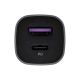 5. Ugreen Autoladegerät USB Typ C / USB 24W Power Delivery Schnellladefunktion Grau (30780)