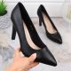 2. Sergio Leone W SK415A schwarze Pumps mit hohem Absatz
