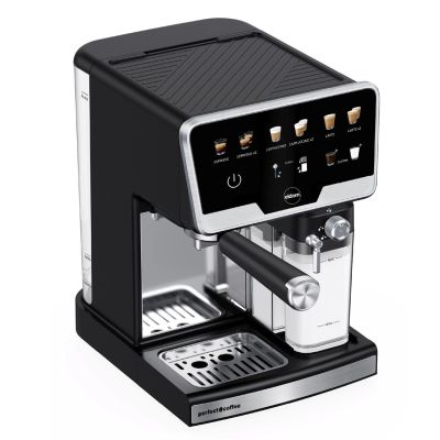 19. ELDOM Espressomaschine ECK1 1300W 20 BAR, Milchbehälter, 6 Automatikprogramme, 2 manuelle Programme