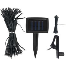 Solar-Gartenschirmbeleuchtung 5 m 72 LED