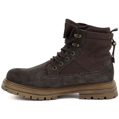 3. Braune Herren-Lederstiefel ohne Futter, Big Star UU174254