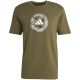 2. adidas Herren-T-Shirt mit Camouflage-Muster, olivgrün, KC7164