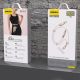3. Dudao L20MAX 4in1 Kabel / Lanyard USB-A / USB-C / Lightning PD QC 65W 1.5m - Rosa