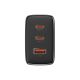 2. Baseus Cube Pro 65W GaN-Ladegerät 2x USB-C USB-A - Schwarz
