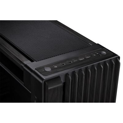 9. ASUS PROART PA602 WOOD TG PWM SCHWARZES Gehäuse