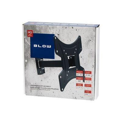2. BLOW 76-863# TV-Halterung (Wandmontage; 17" - 42"; max. 30 kg)