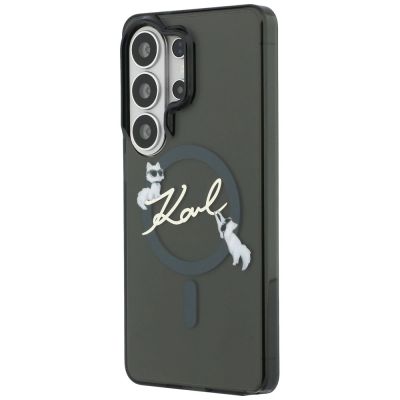 2. Karl Lagerfeld IML KC Script MagSafe Hülle für Samsung Galaxy S26 Ultra - Schwarz
