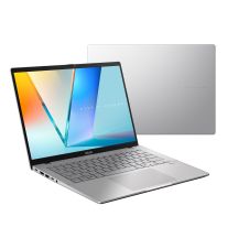 ASUS Vivobook S14 M3407GA-SF013W Ryzen AI 7 445 14,0" WUXGA 60Hz 300nits 16GB DDR5 SSD512 Radeon Grafikkarte FHD 70Wh Windows 11 Aluminium Cool Silver