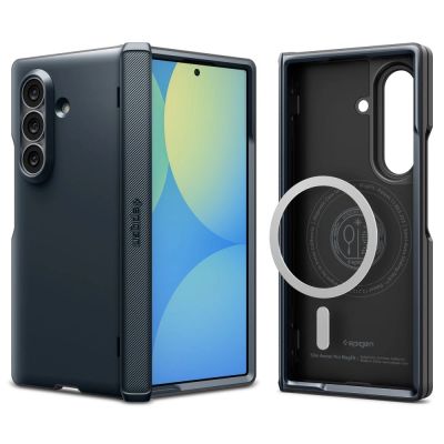 2. Spigen Slim Armor Pro Magsafe Hülle für Samsung Galaxy Z Fold 8 Ultra – Dunkelgrau
