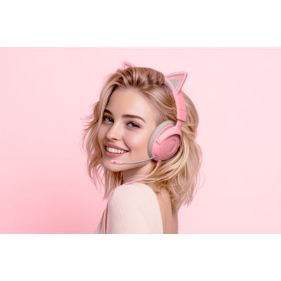 3. Gaming-Headset Razer Kraken Kitty V3 X, kabelgebunden, Over-Ear, Mikrofon, Quartz