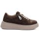 2. Braune Damen-Plateauschuhe aus Wildleder, Jezzi 26PB18-566