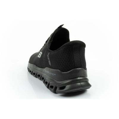 5. Skechers Herren-Sneaker Glide-Step, bequem, leicht, zum Hineinschlüpfen, schwarz