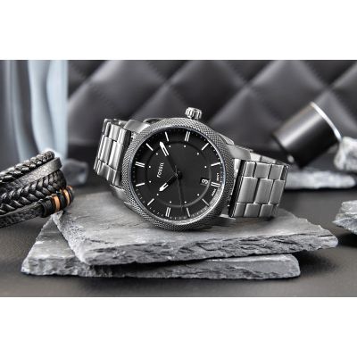 6. FOSSIL Herrenuhr „Machine Iron Grey“ FS4774 + Box
