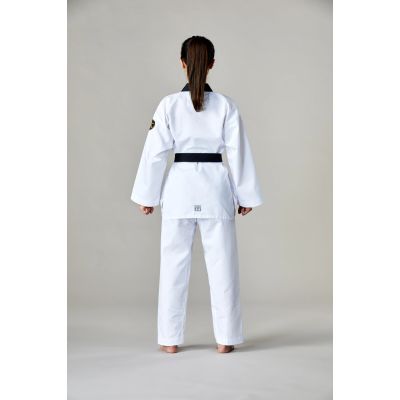 10. Dobok für Taekwondo MTX 2 Schwarz – zugelassen von World Taekwondo (WT) | MOOTO