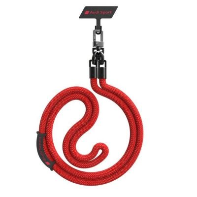 Audi Crossbody Universalleine 120cm x 10mm - Rot