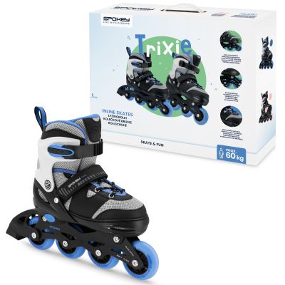11. Spokey Trixie Jr SPK-944630 35-38 BK/BL Inlineskates