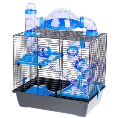 2. INTER-ZOO Rocky + blaue Terrasse 420x290x550