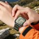 5. Tech-Protect Nylonarmband für Huawei Watch Fit 3 / 4 / 4 Pro / 5 / 5 Pro - Grün