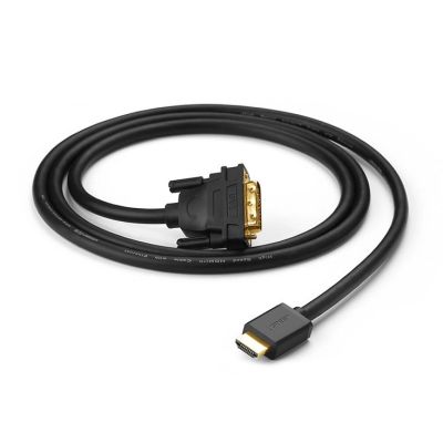 2. Ugreen Kabel HDMI - DVI 4K 60Hz 30AWG 1m schwarz (30116)