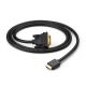 2. Ugreen Kabel HDMI - DVI 4K 60Hz 30AWG 1m schwarz (30116)