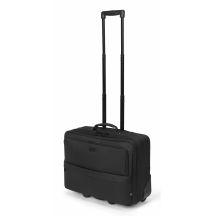 DICOTA D32036-RPET Laptoptasche 43,9 cm (17,3") im Kofferstil mit Füßen, Schwarz