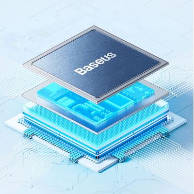 13. Baseus Airpow Schnelllade-Powerbank 20W 30000mAh mit USB-C - 30cm USB-C-Kabel - Schwarz