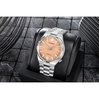 5. CITIZEN Tsuyosa Saphirglas Herrenuhr, mechanisch, NJ0159-86Z + Box