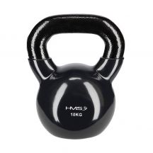 Vinyl-Kettlebell 10 kg schwarz HMS KNV10