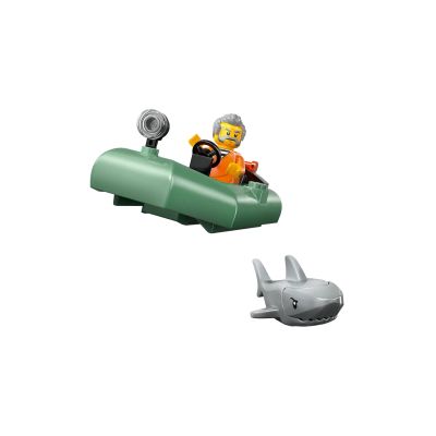 28. LEGO CITY 60456 Verfolgungsjagd mit Polizeiboot