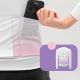 4. Rockbros 15210006005 TVI Damen-Radtrikot Langarm L - Weiß