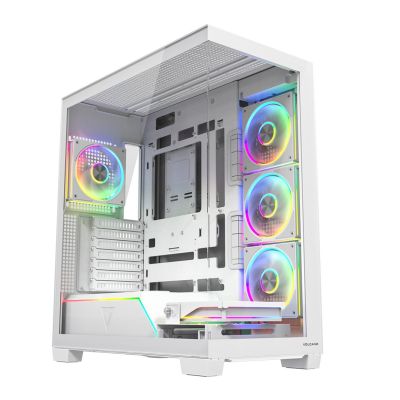 4. MODECOM VOLCANO STELLAR PLUS ARGB MIDI 5F WEISSES GEHÄUSE