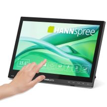 Hannspree HT165HPB Computermonitor 39,6 cm (15,6 Zoll) 1920 x 1080 px Full HD LCD-Touchscreen Schwarz