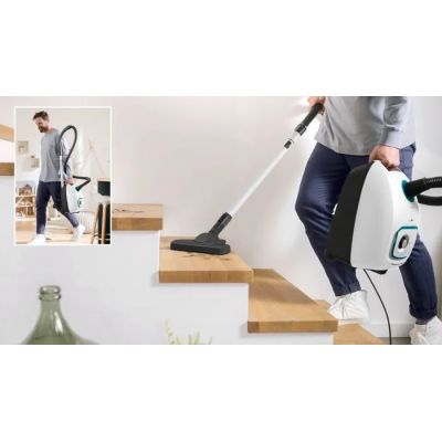 17. Bosch Series 4 BGB41HYG1H Staubsauger mit Beutel (600W; Weiß)