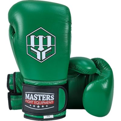 10. RBT-GREENSTRIKE Lederboxhandschuhe 12 oz Grün