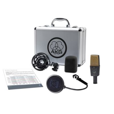 2. AKG C414 XLII Mikrofon - Großmembran-Kondensatormikrofon mit variablen Eigenschaften