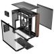3. Antec C Curve Holz Full Tower Schwarz, Transparent, Holz