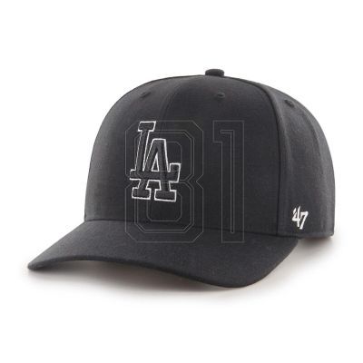 47 Brand Los Angeles Dodgers Baseballkappe B-CLZOE12WBP-BKB