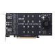 7. ASUS Hyper M.2 PCIe 3.0 x16 Controller, 4x M.2 NVMe (2242/2260/2280/22110) Gen 3